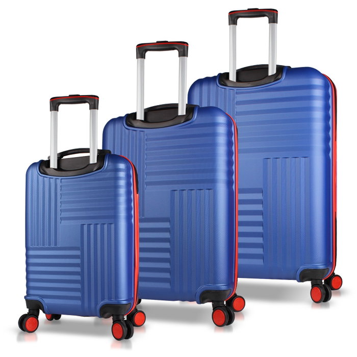 Zoozie Bags Set de Maletas de 3 Piezas Azul Marino